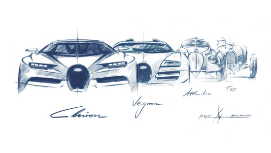 Bugatti chiron historia