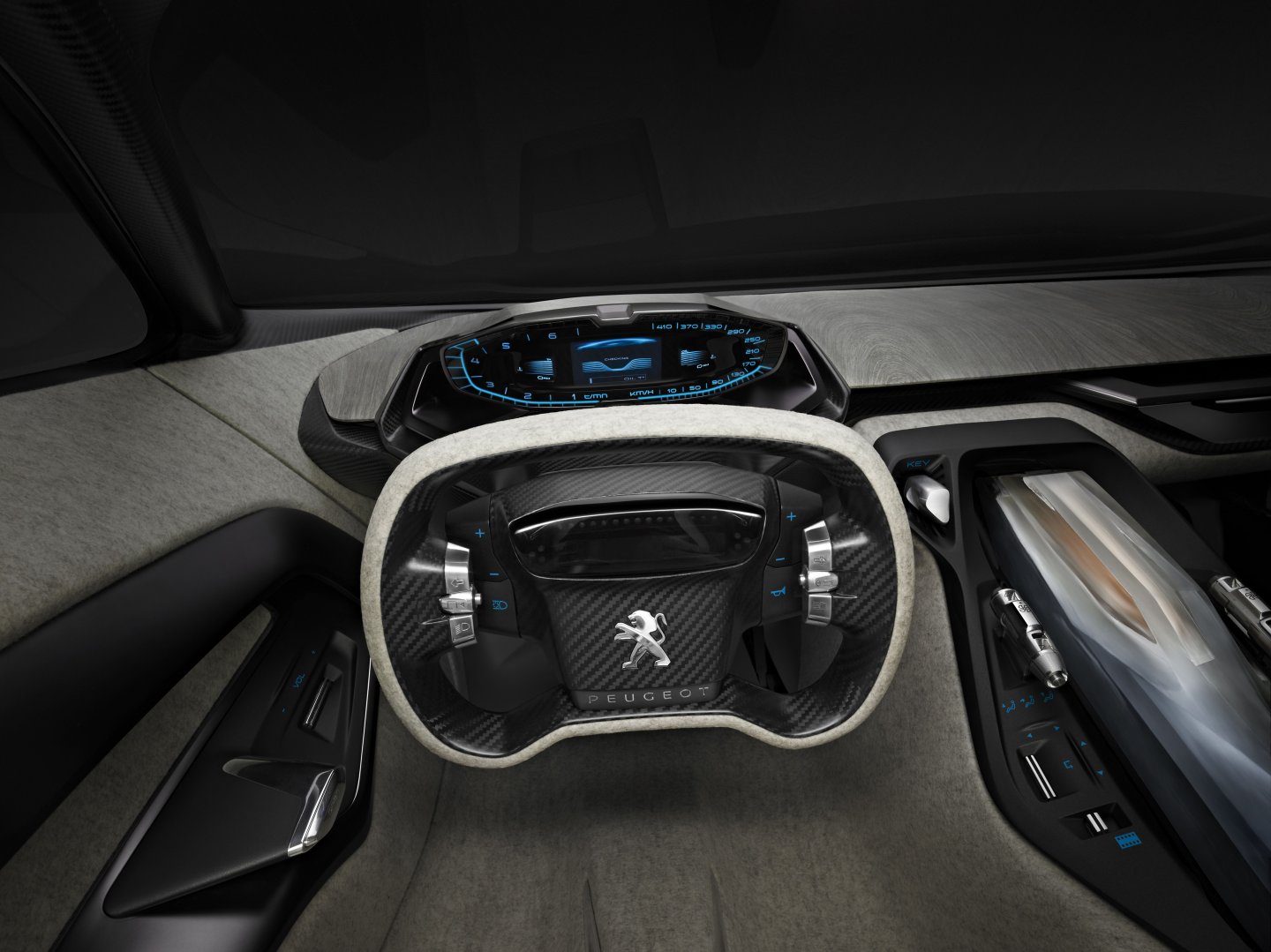 Peugeot Onyx - wnętrze