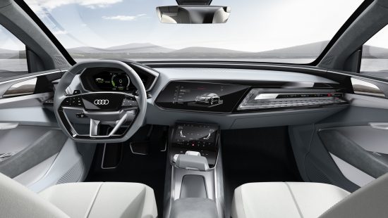 Audi e-tron Sportback wnętrze